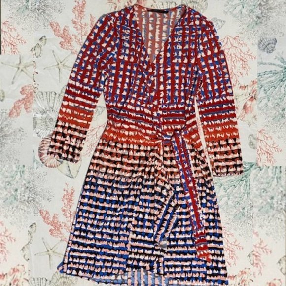 BCBGMaxAzria Dresses & Skirts - BCBG MaxAzria Wrap Adele Dress XS